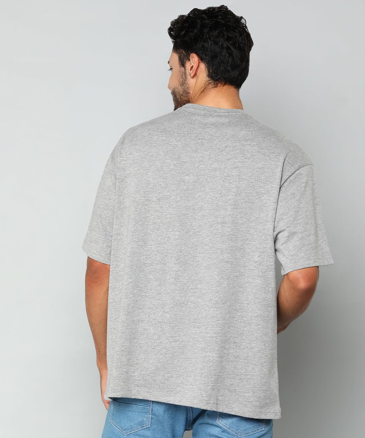 Alan Jones Clothing Men's Printed Premium Heavy Gauge Cotton Oversized T-Shirt-4