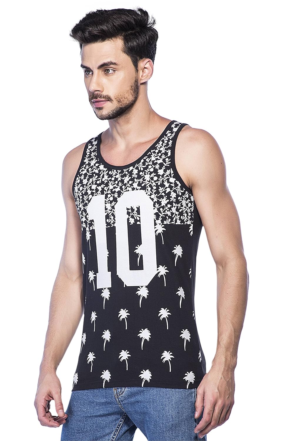 Alan Jones Clothing Men's Cotton Slim Fit Sando Vest-3