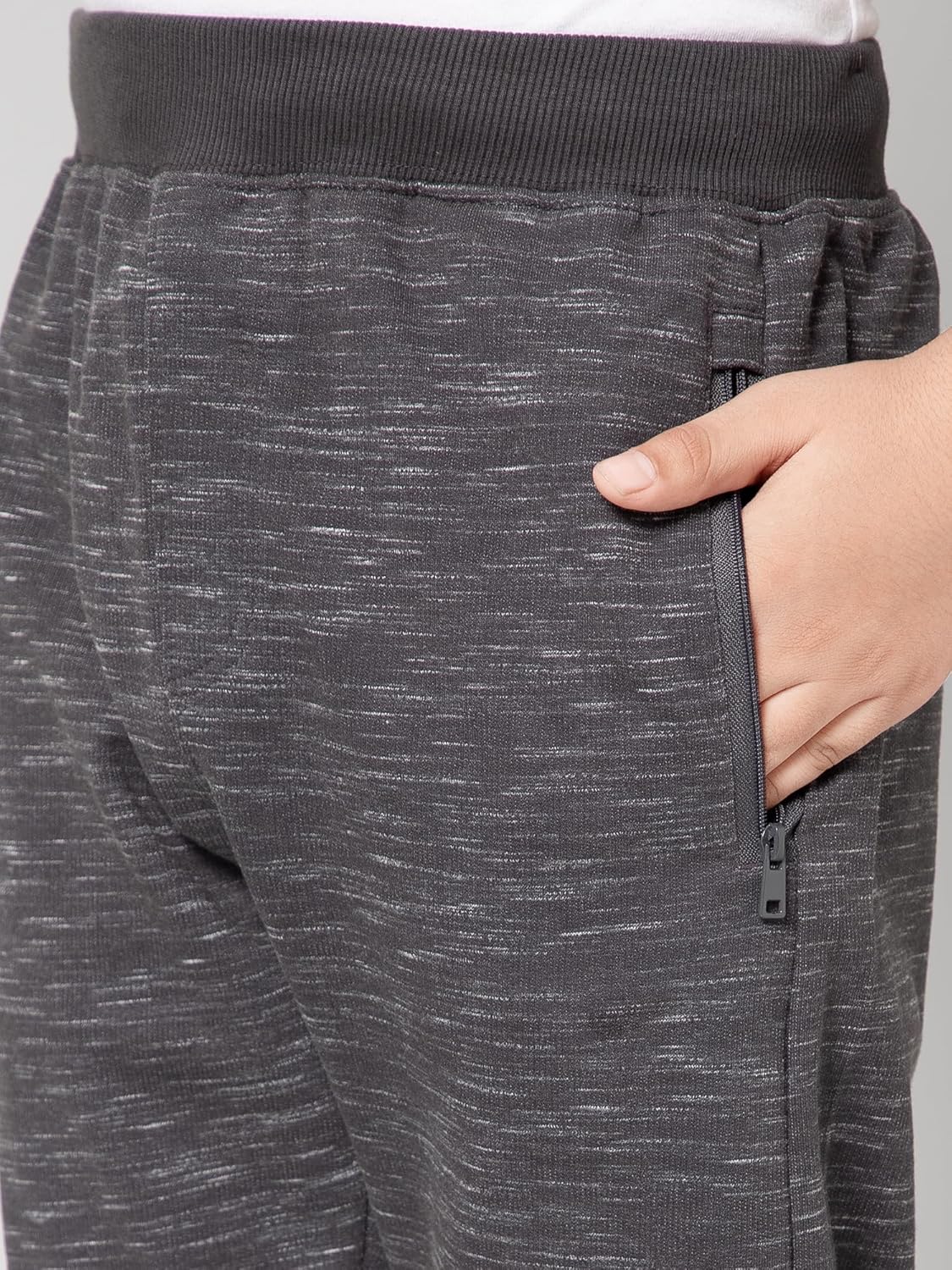 Alan Jones Clothing Boys Solid Joggers Trackpants