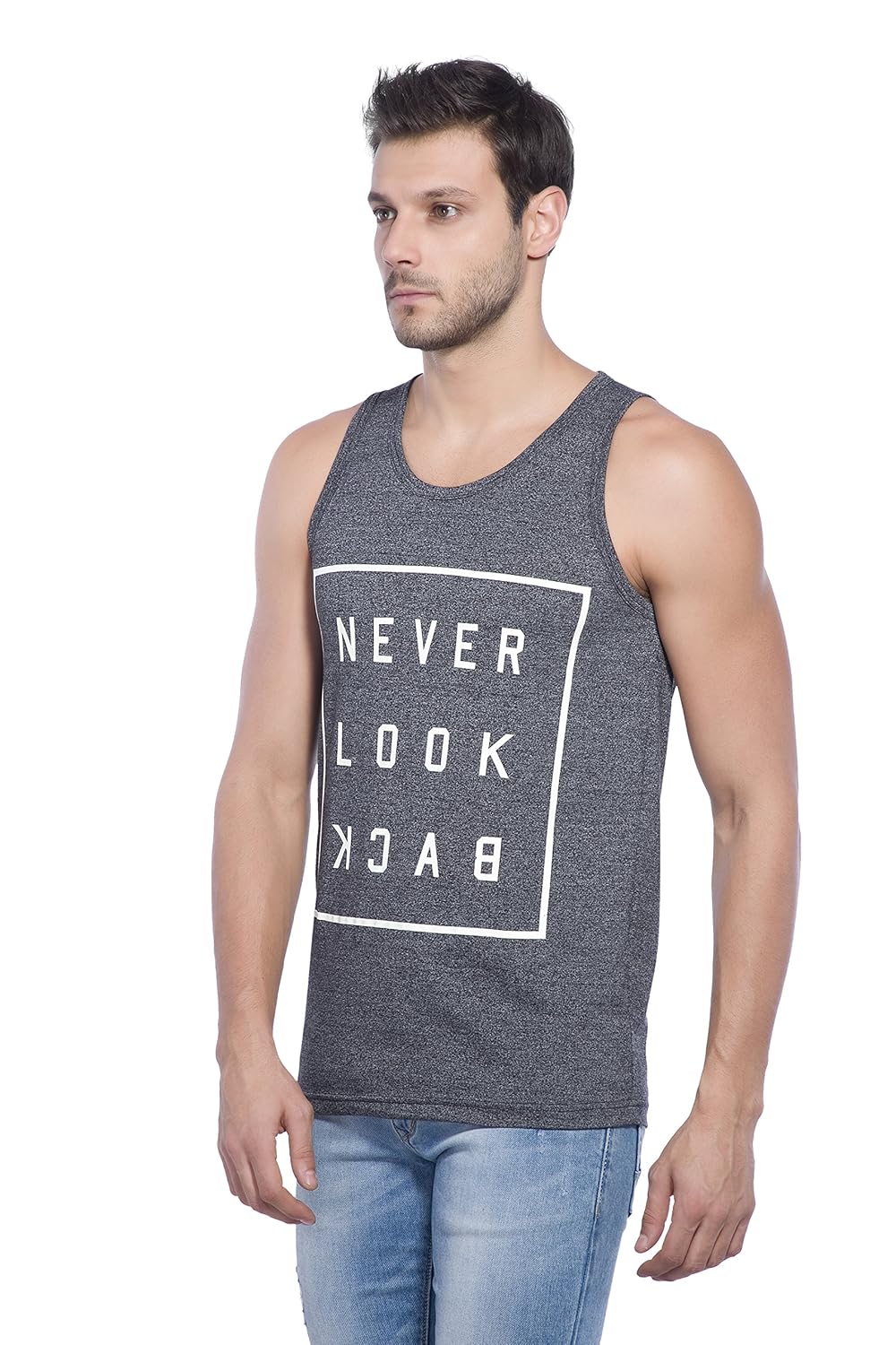 Alan Jones Clothing Men's Slim Fit Sando Tank Top-4