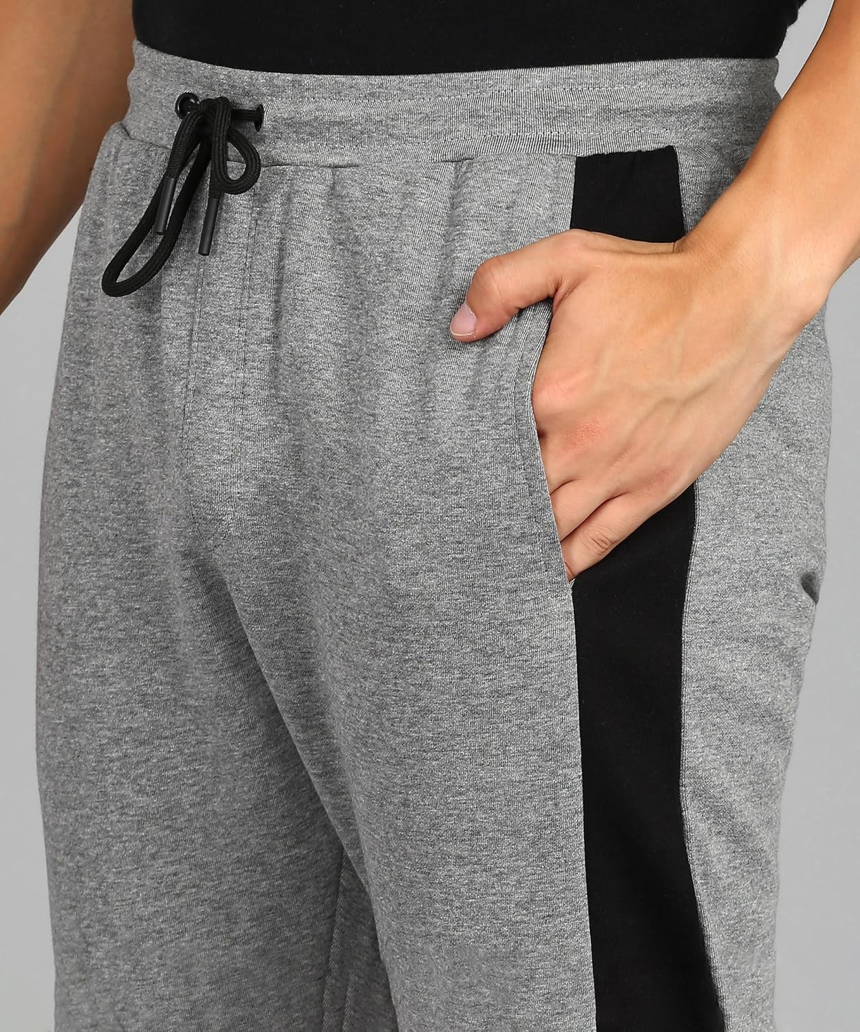 Alan Jones Clothing Men's Solid Regular Fit Joggers Track Pant