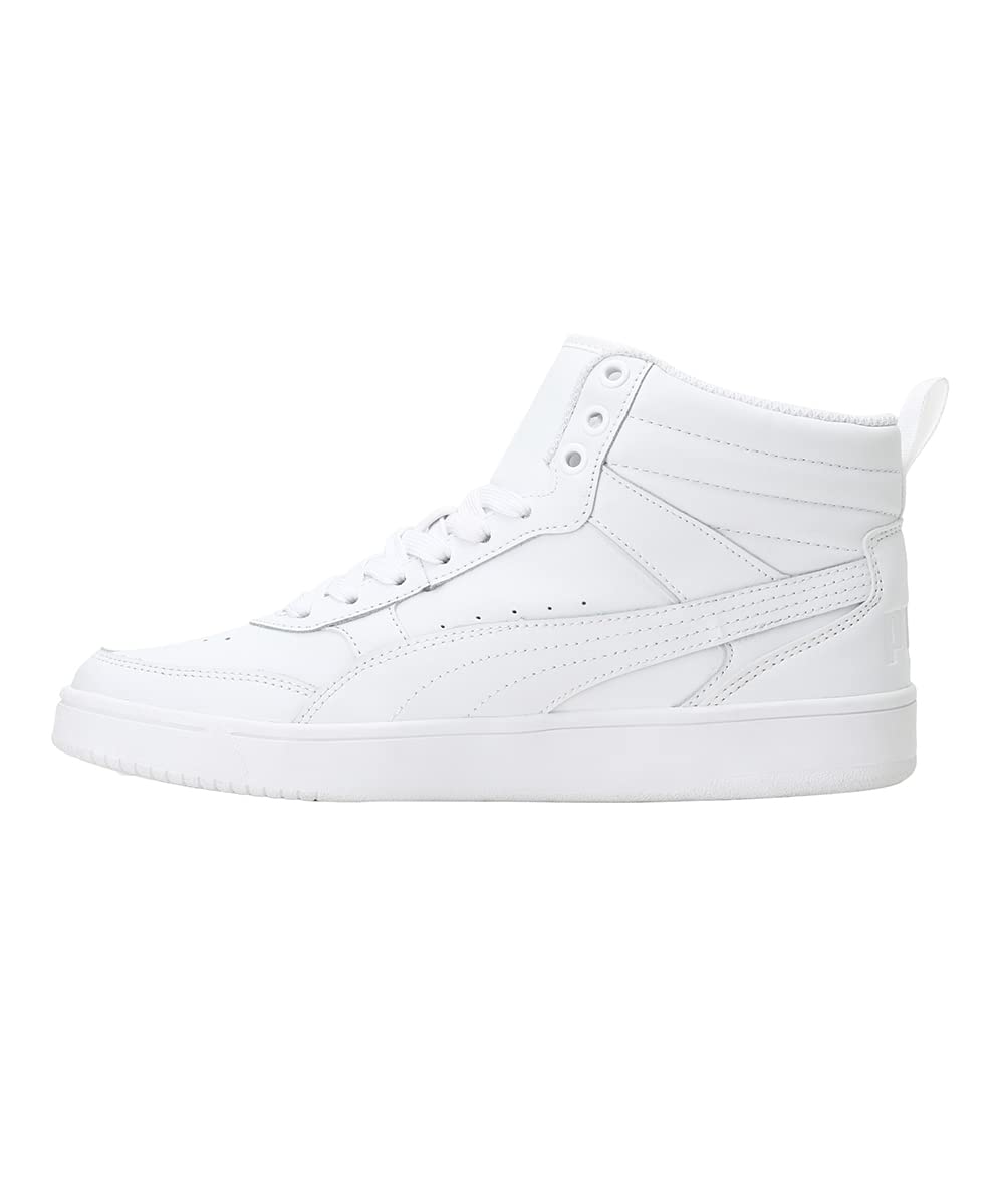 Puma Unisex-adult Rebound Street v2 L White-White Sneaker
