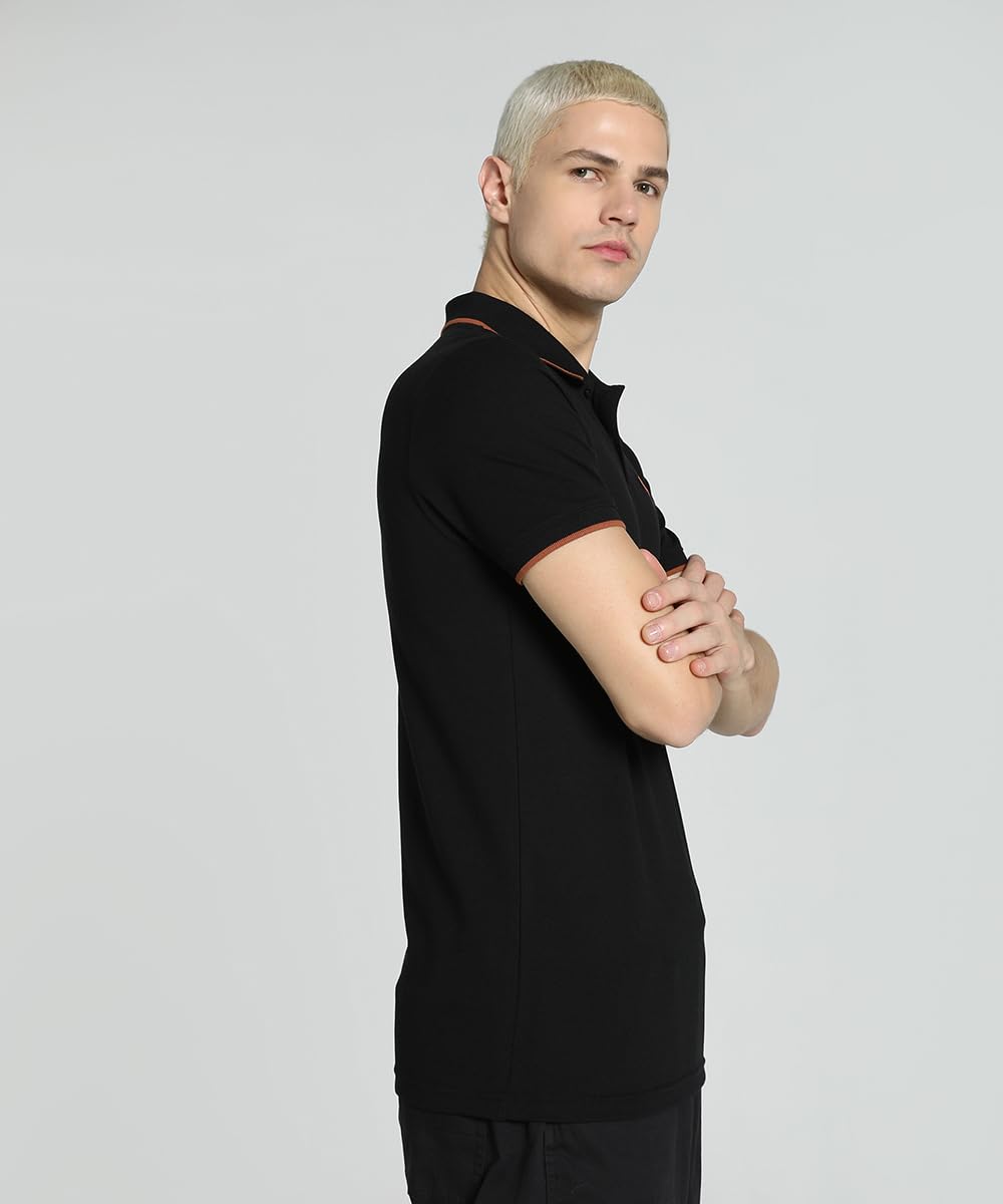Puma Men's Solid Slim Fit T-Shirt