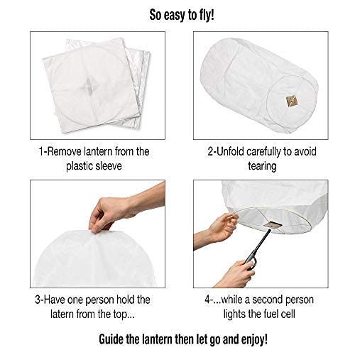 CH Paper Sky Lantern Hot Air Balloon-Pack of 10 (Multicolour) Wishing Hot Air Lanterns Balloon