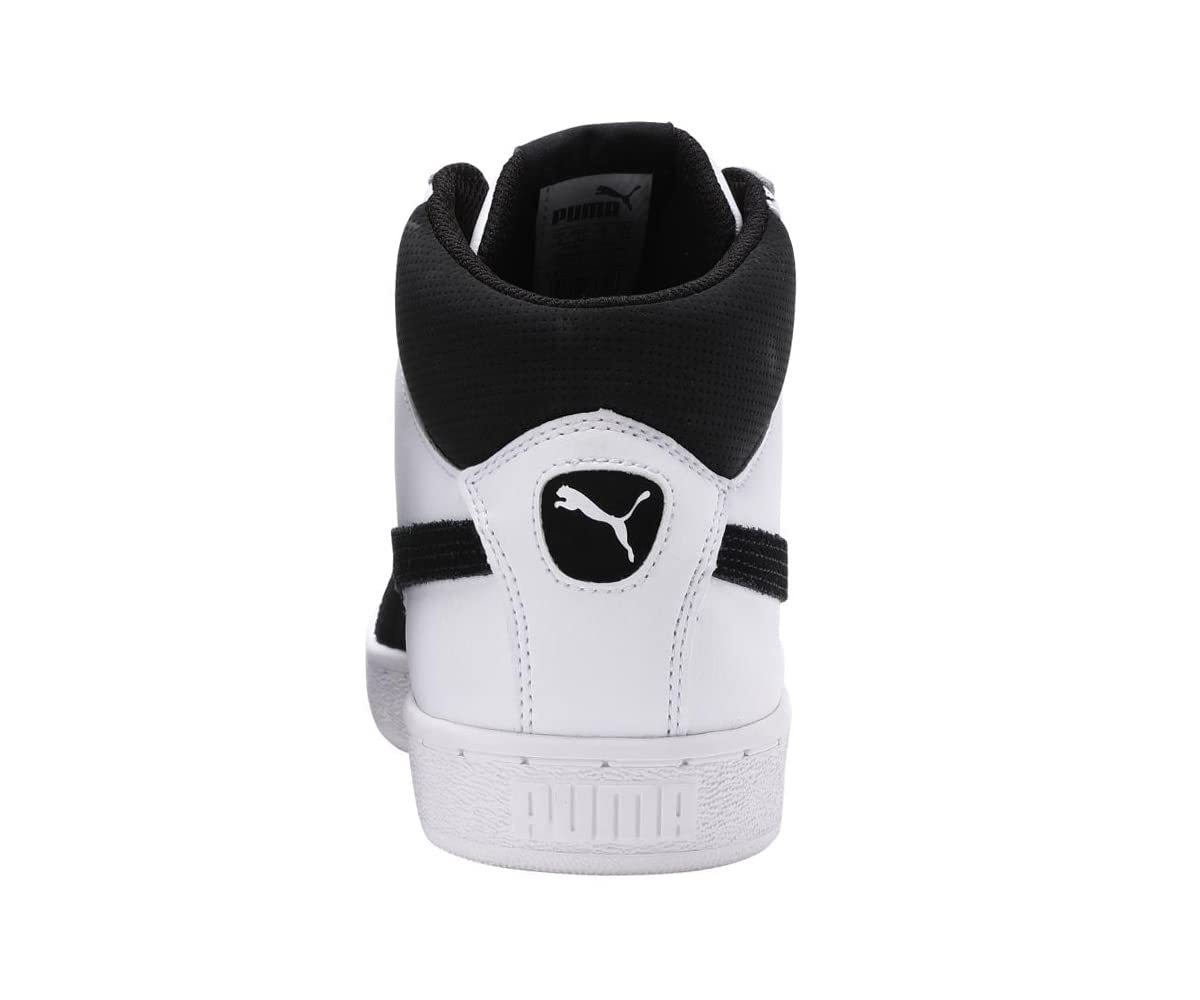 Puma Unisex-Adult 1948 Mid L White-Black Sneaker