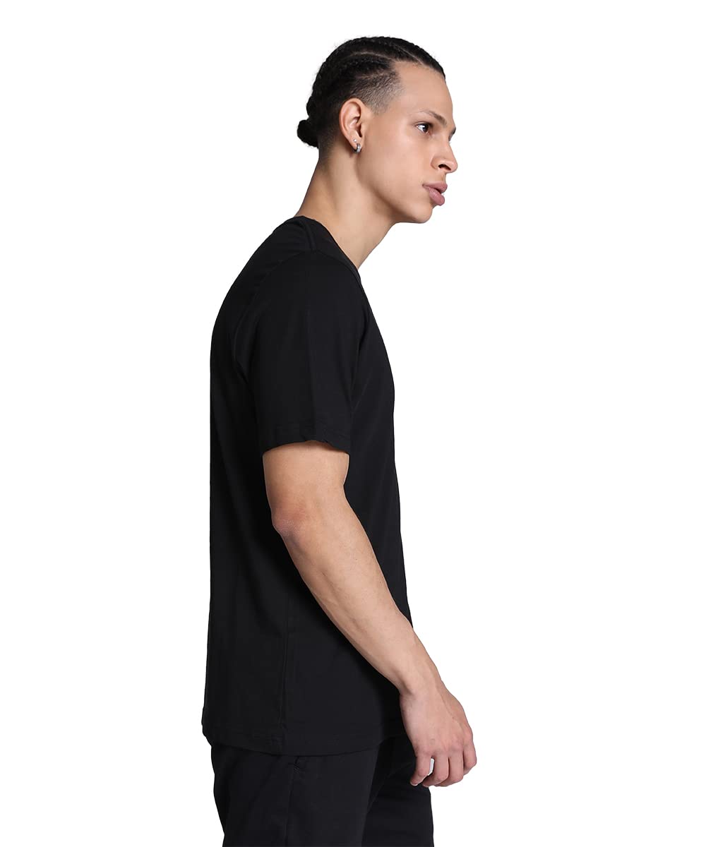 Puma Mens Regular Cotton Essential Logo Tee