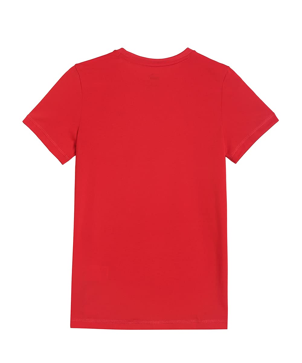 Puma Boy's Solid Classic Fit T Shirt