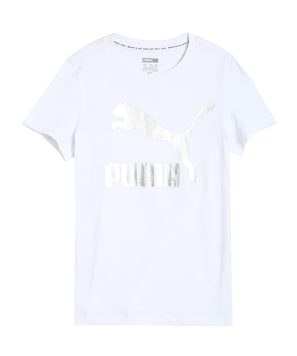 Puma Girl's Regular Fit T-Shirt