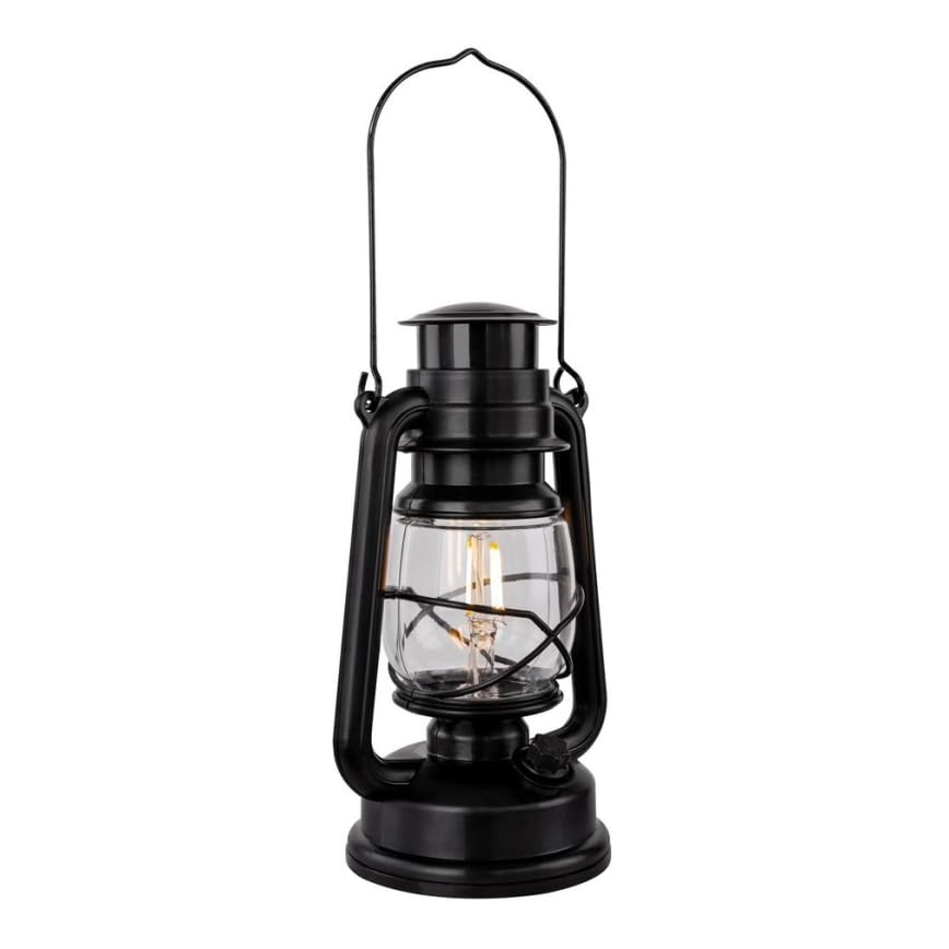 TEESTA Multi-Functional Kerosene Lantern with LED Candle and Portable Handle | Mini Hand Lamp for Home Decoration On Diwali , Christmas and Many More Festivals | Lantern Ornament for Kids (Pack of 1)