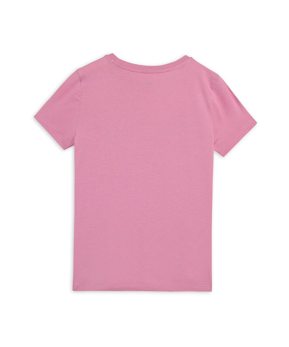 Puma Girl's Graphic Print Regular Fit T-Shirt