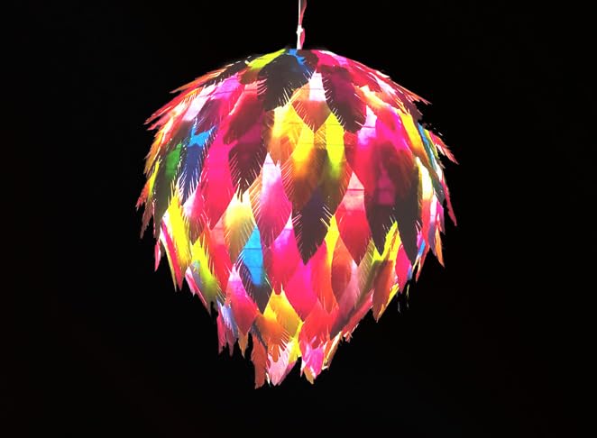 Diwali Lanterns, Sky Lanterns, kandil for Diwali/Christmas/Festive/Home/Office Decoration from Designers Collection DSERL008 Multi Color