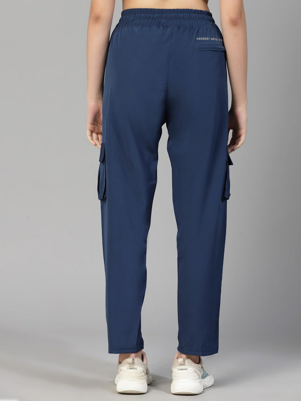 UZARUS Women's 5 Pocket Cargo Sports Gym Track Pants Running Lower