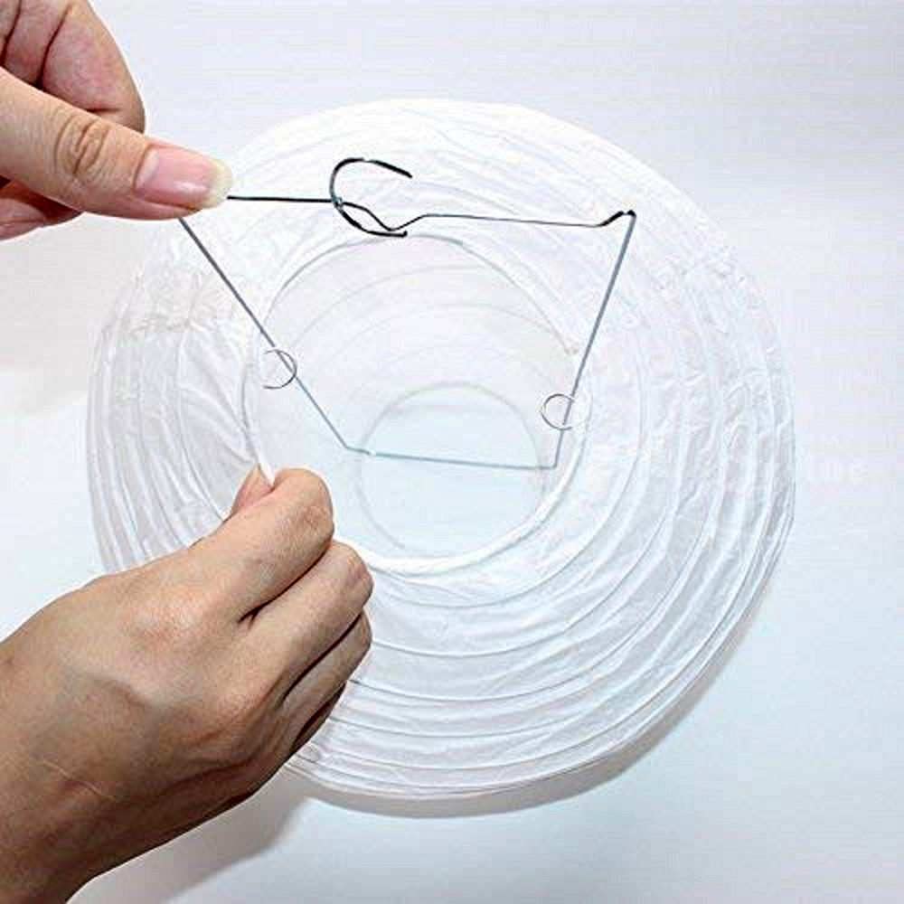 Crazy Sutra® Paper Lamp Hanging Lantern Kandeel, for Decoration Hotels Home Diwali Lantern Light Fixture (Multicolor, Size Medium) 3 Pcs