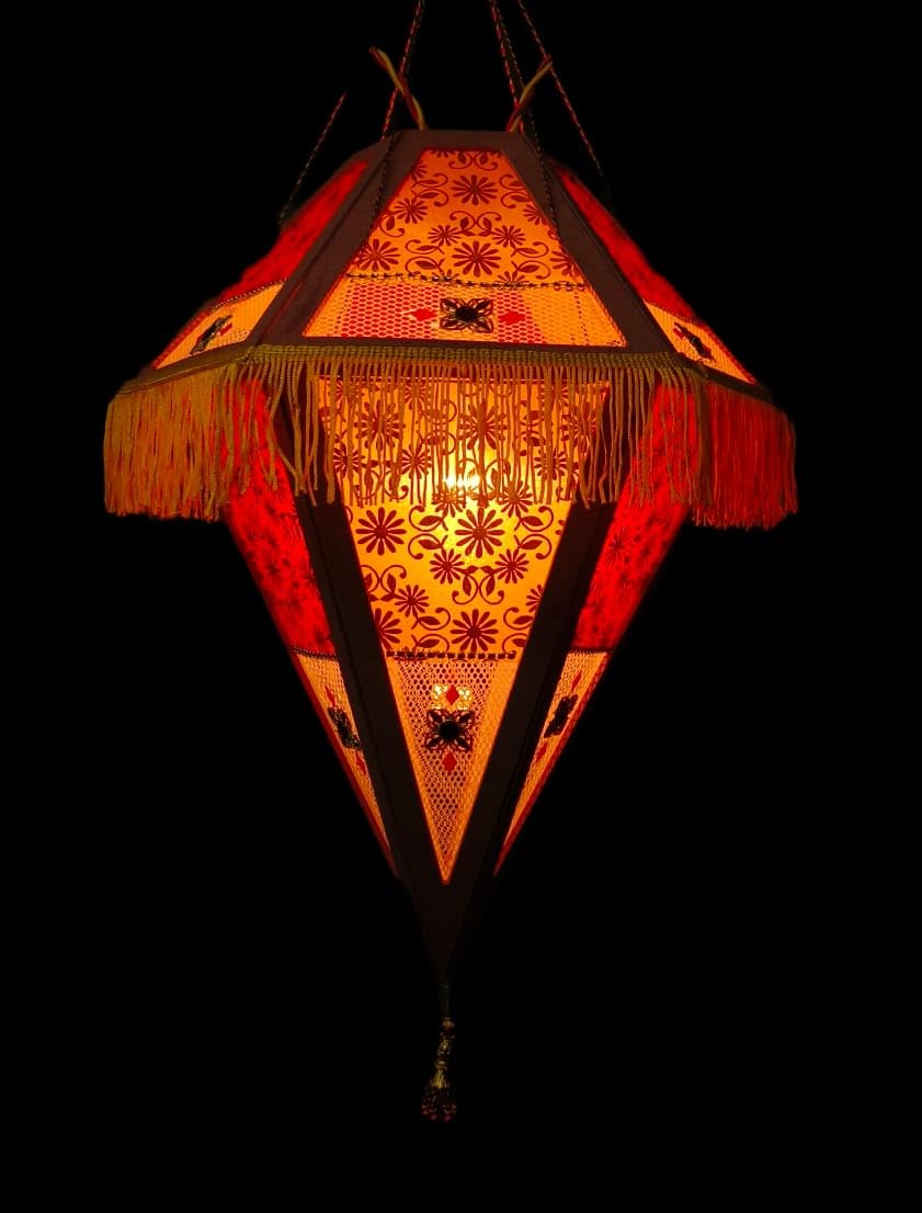 Diwali Lantern - Motha Shanku - by Infinite Inclinations