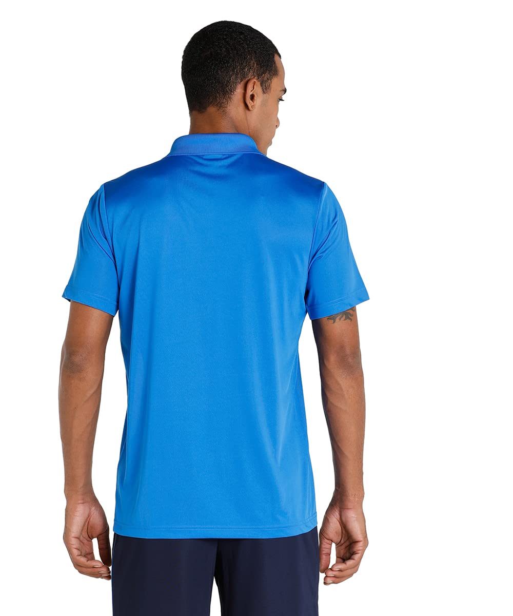 Puma Men's Polyester Collared Neck Regular Fit T-Shirt