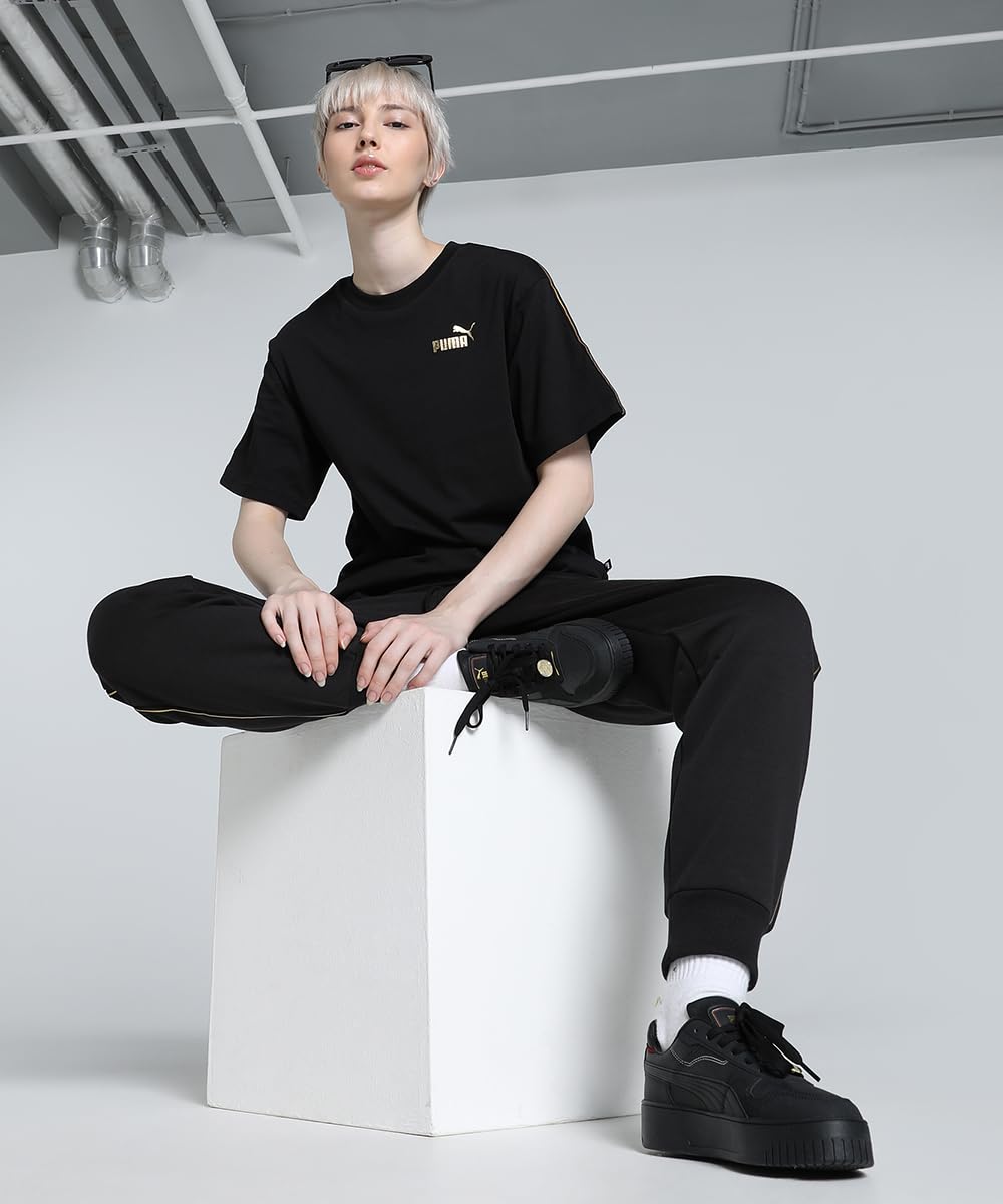 Puma Women's Printed Relaxed Fit T-Shirt