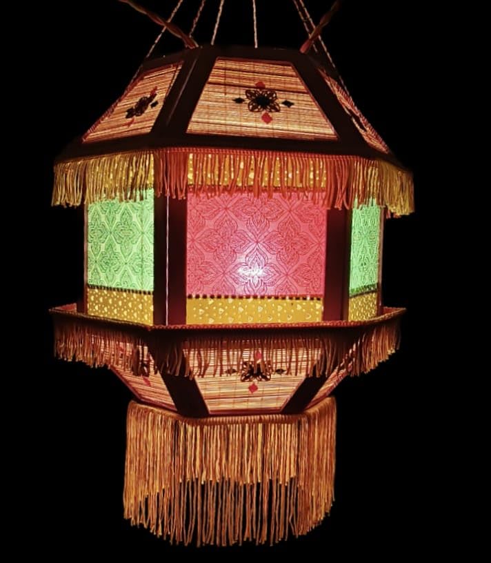 Foldable Diwali Lantern - Minijumbo by Infinite Inclinations