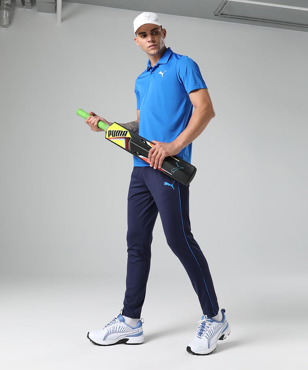 Puma Men's Polyester Collared Neck Regular Fit T-Shirt