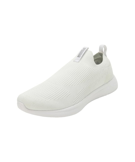 Puma Mens Softride Clean V2 White-Silver Running Shoes