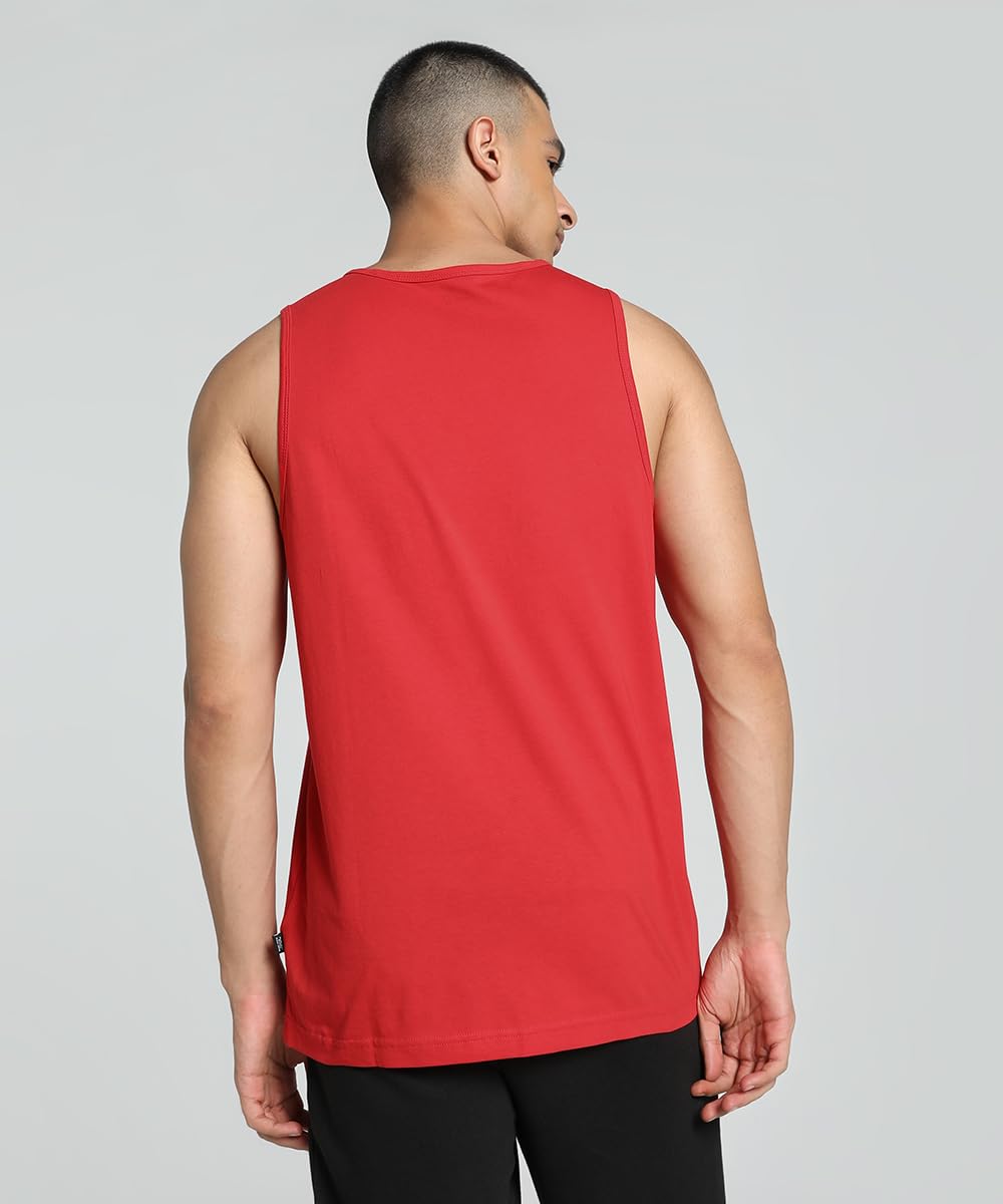 Puma Men's Solid Regular Fit T-Shirt