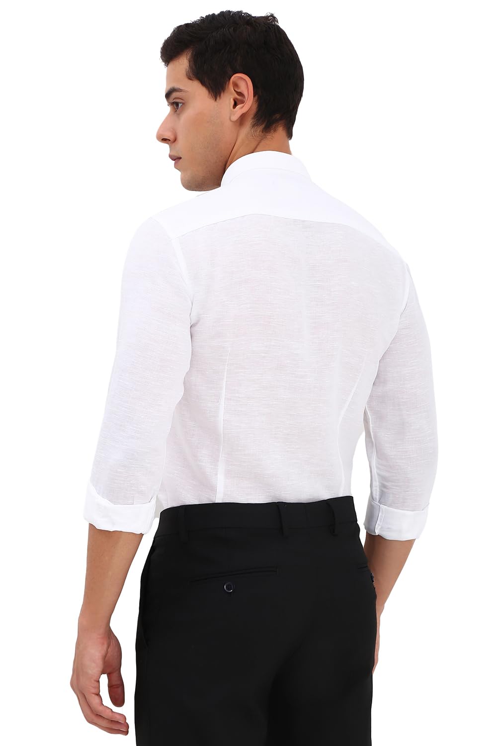 Allen Solly Men's Solid Slim Fit Shirt