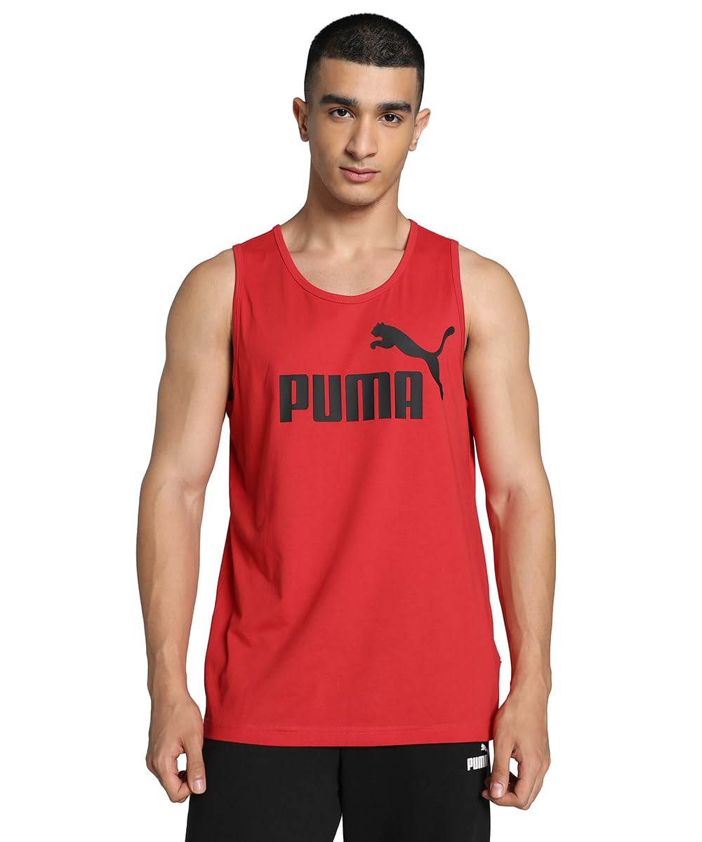 Puma Men's Solid Regular Fit T-Shirt