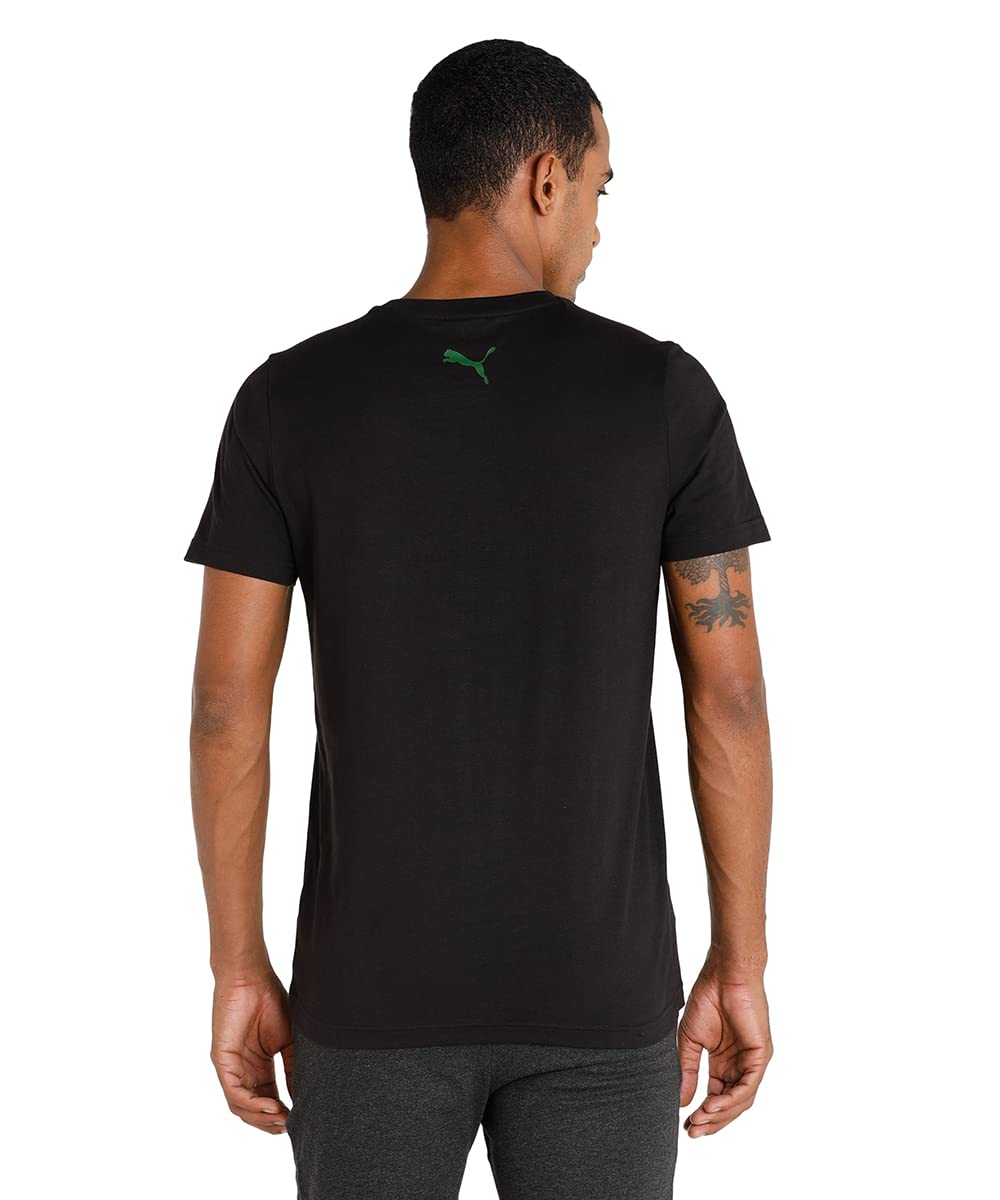 Puma Mens Slim Cotton Camo Box Tee