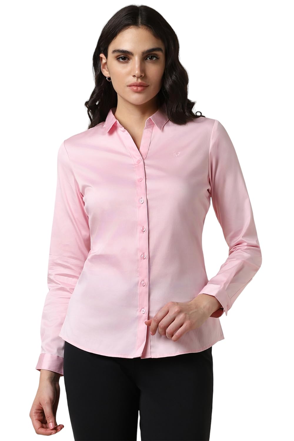 Allen Solly Women's Plain Full Sleeve Vest