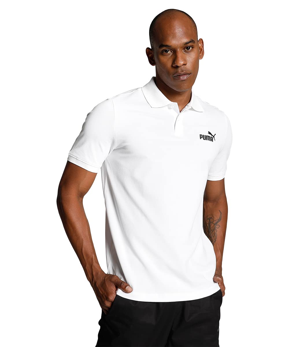 Puma Men's Solid Regular Fit T-Shirt