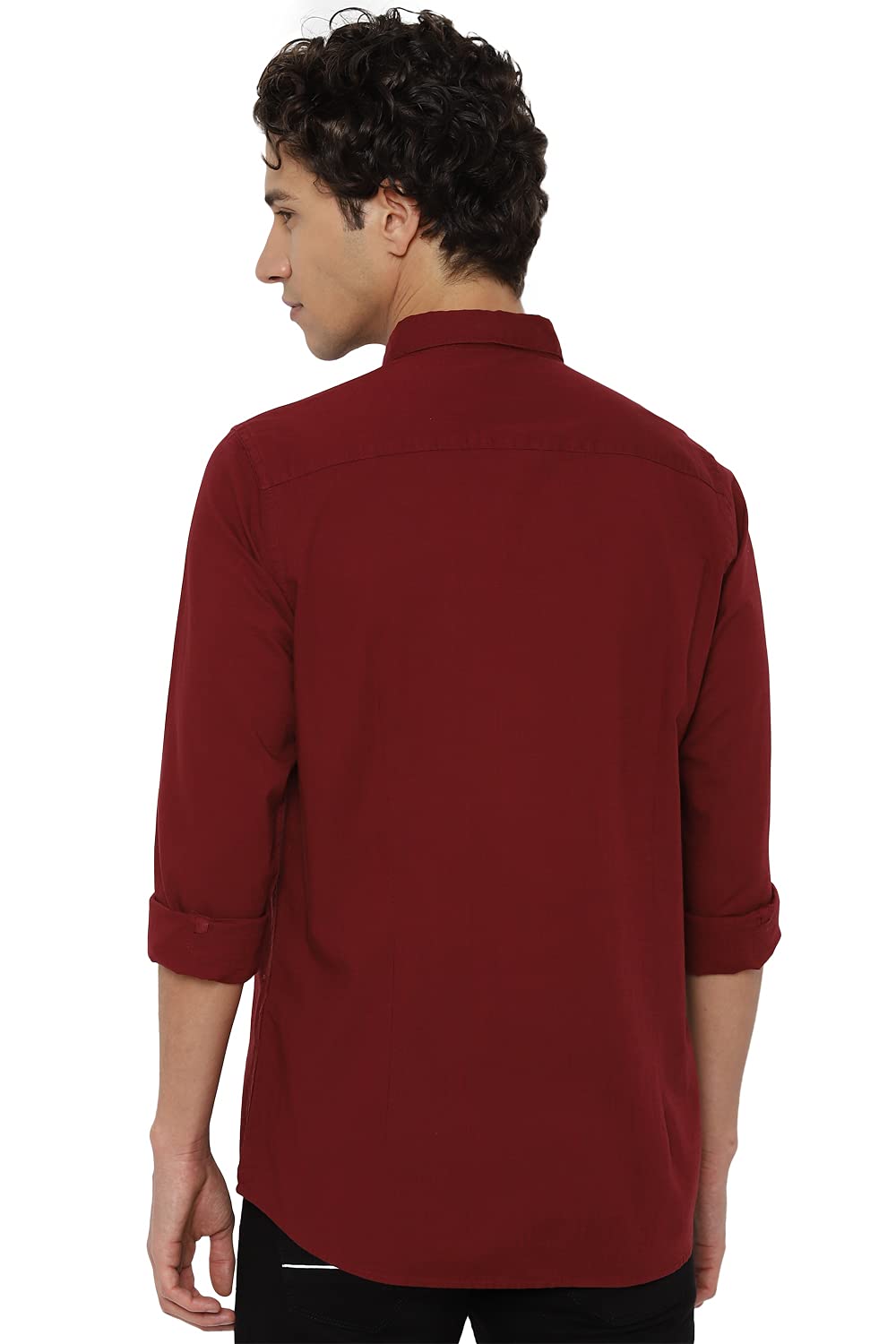 Allen Solly Men's Solid Slim Fit Shirt