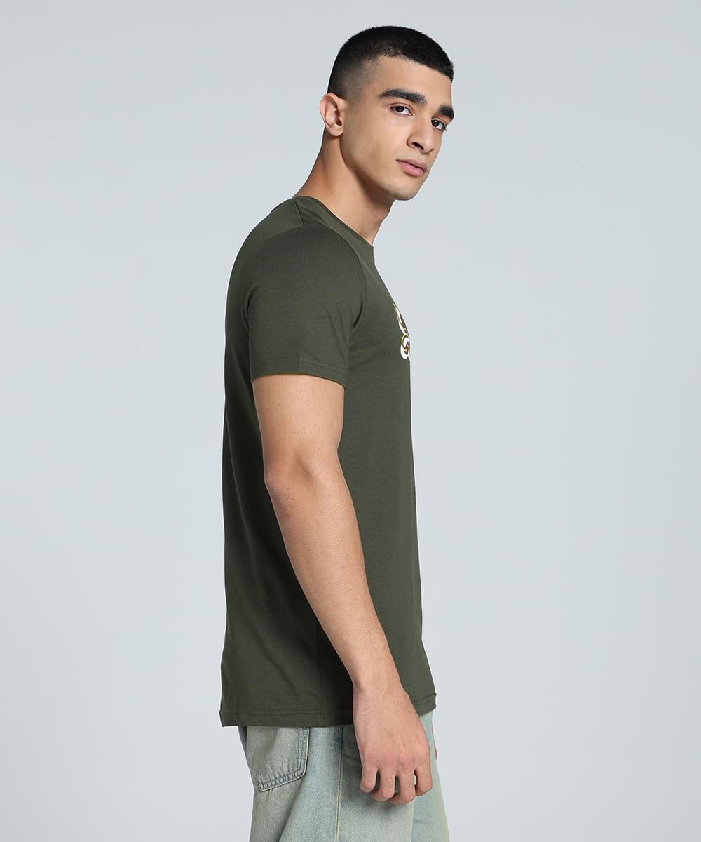 Puma Men's Solid Classic Fit Tees