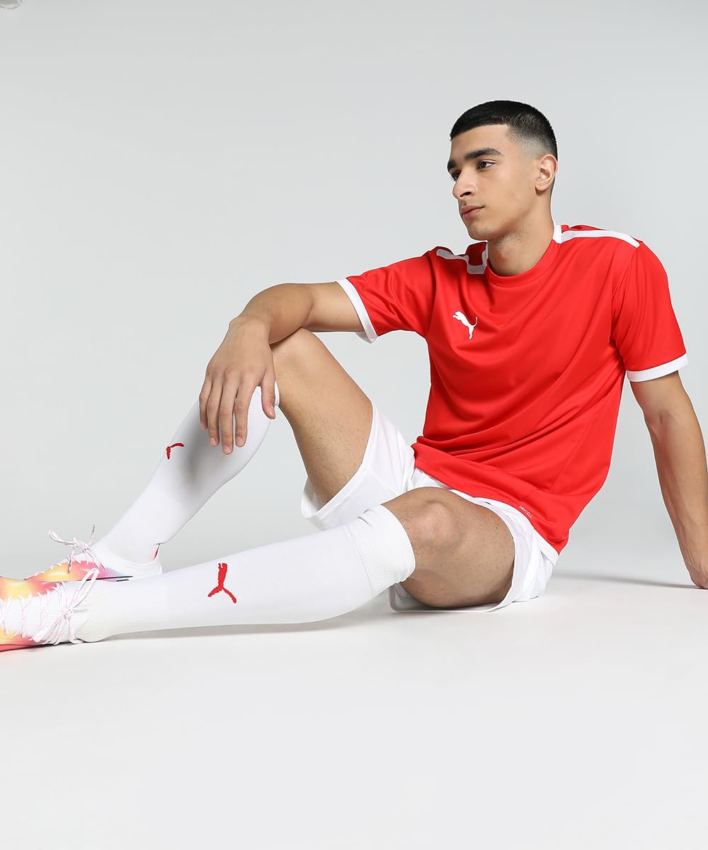 Puma Men's Regular Fit Teamliga Football Jersey | 100% Polyester | Drycell