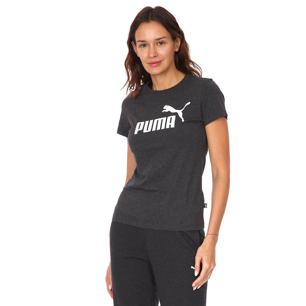 Puma Womens Regular Cotton Essential Logo Tee