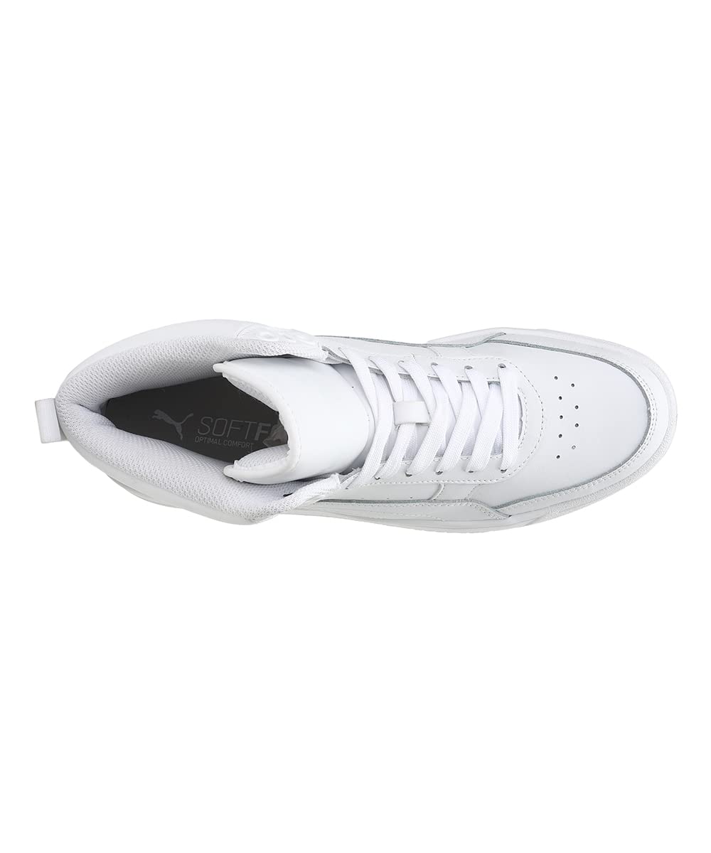 Puma Unisex-adult Rebound Street v2 L White-White Sneaker