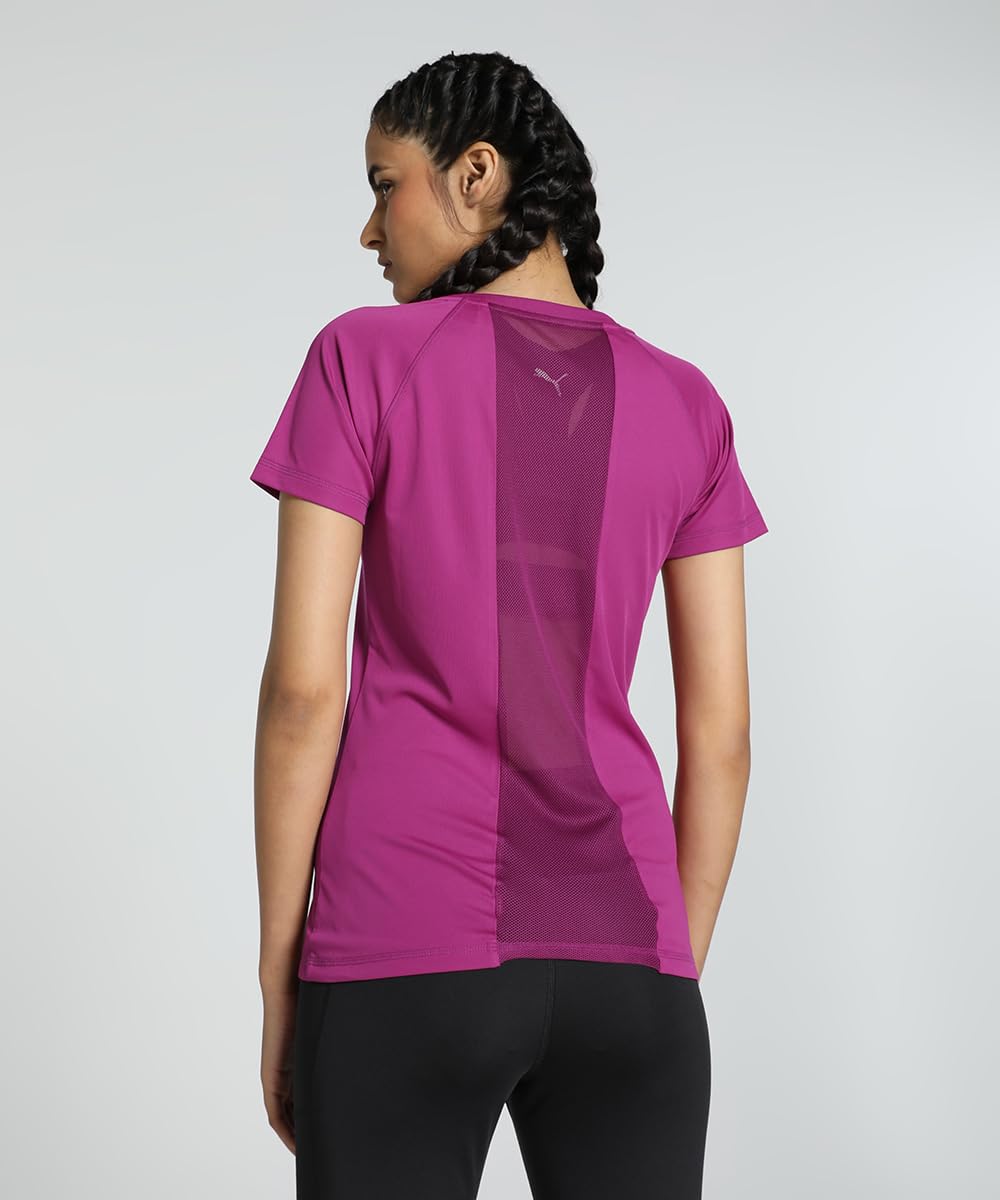 Puma Women's Printed Slim Fit T-Shirt
