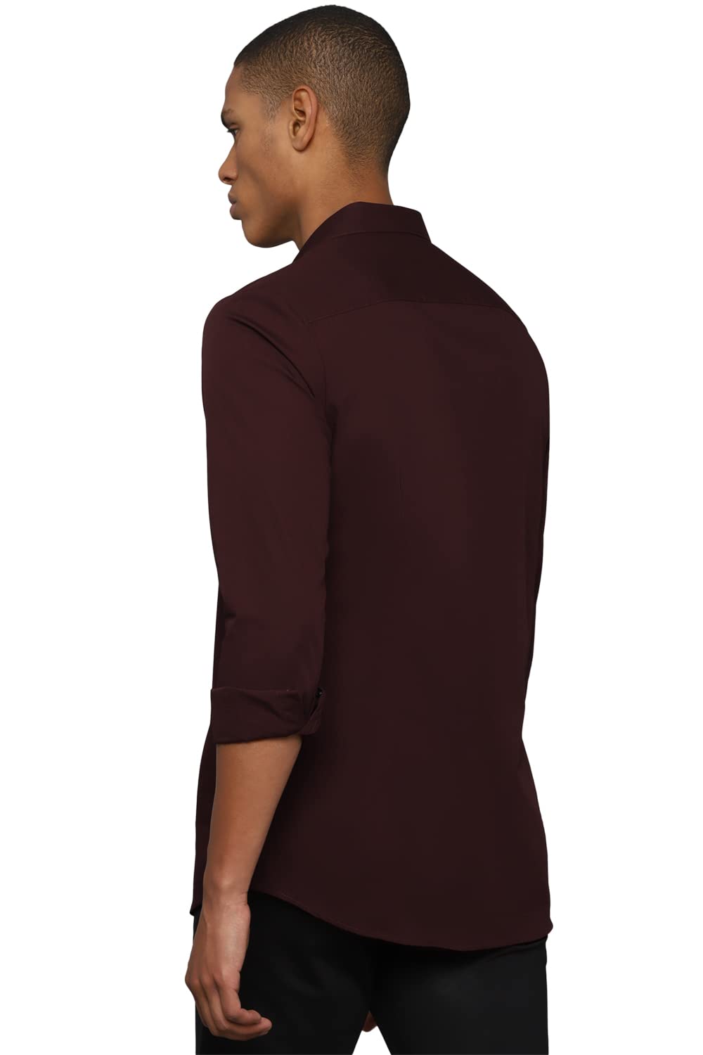 Allen Solly Men's Solid Regular Fit Shirt