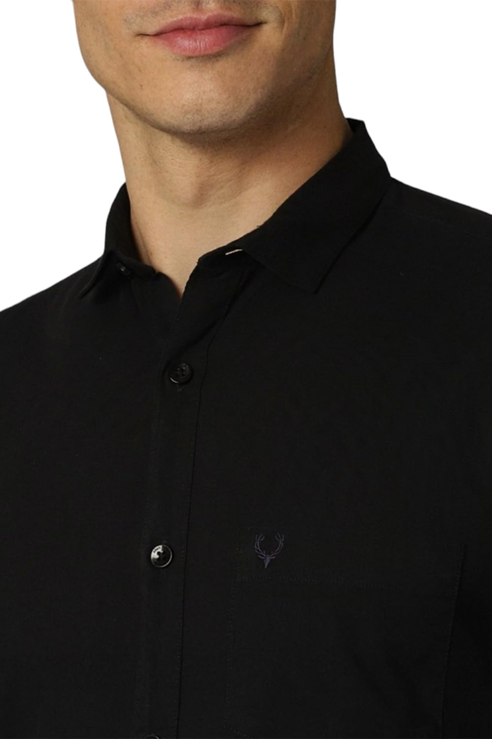 Allen Solly Men's Solid Slim Fit Shirt