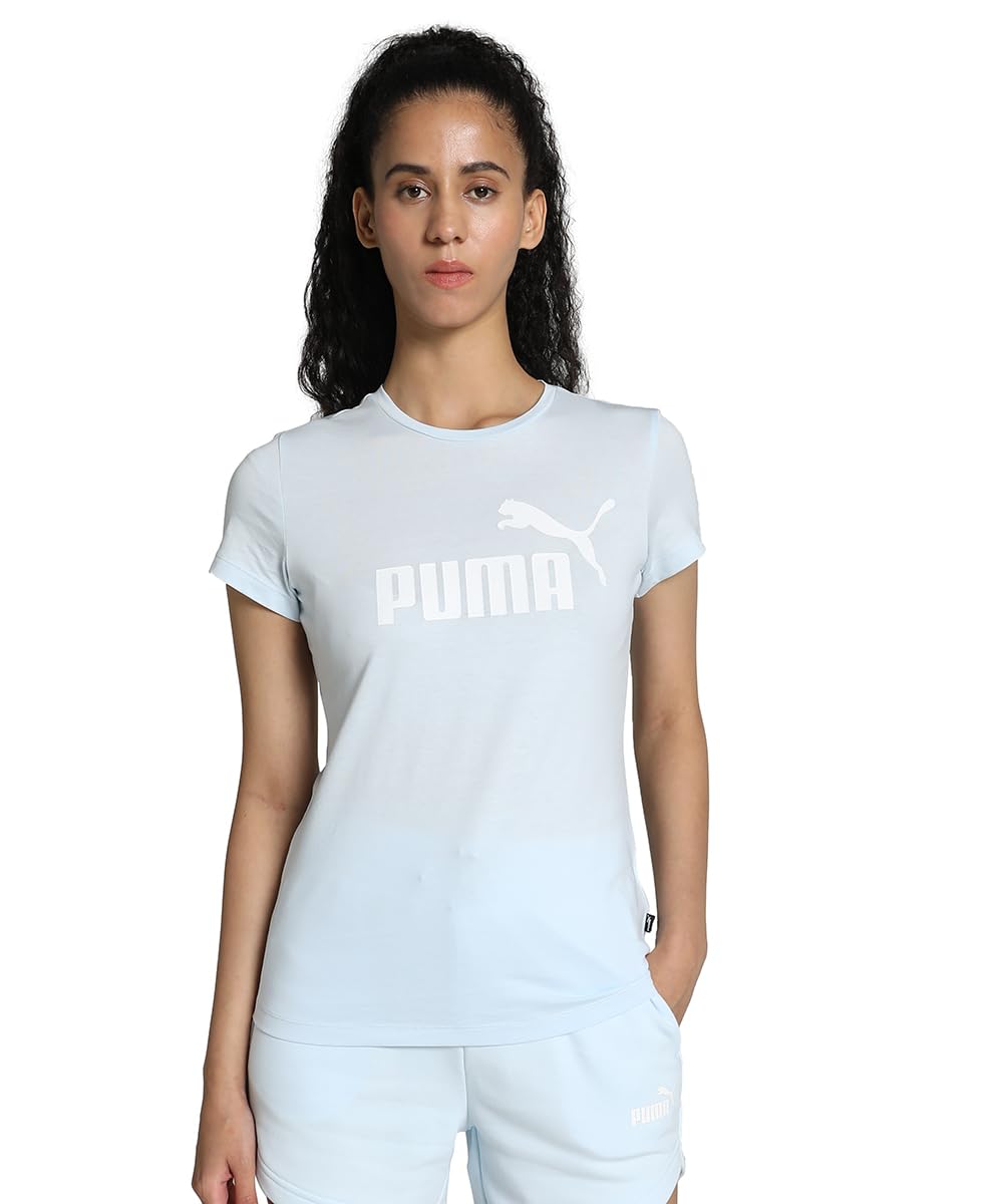 Puma Women's Solid Classic Fit T-Shirt