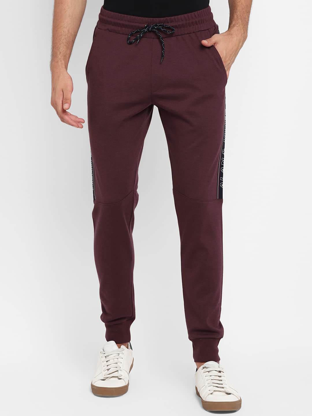 Alan Jones Clothing Men's Side Tape Joggers Track Pants