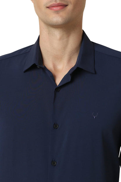 Allen Solly Men's Solid Slim Fit Shirt