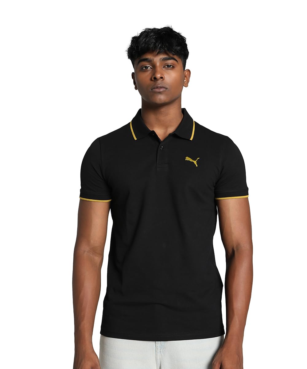 Puma Men's Solid Slim Fit T-Shirt