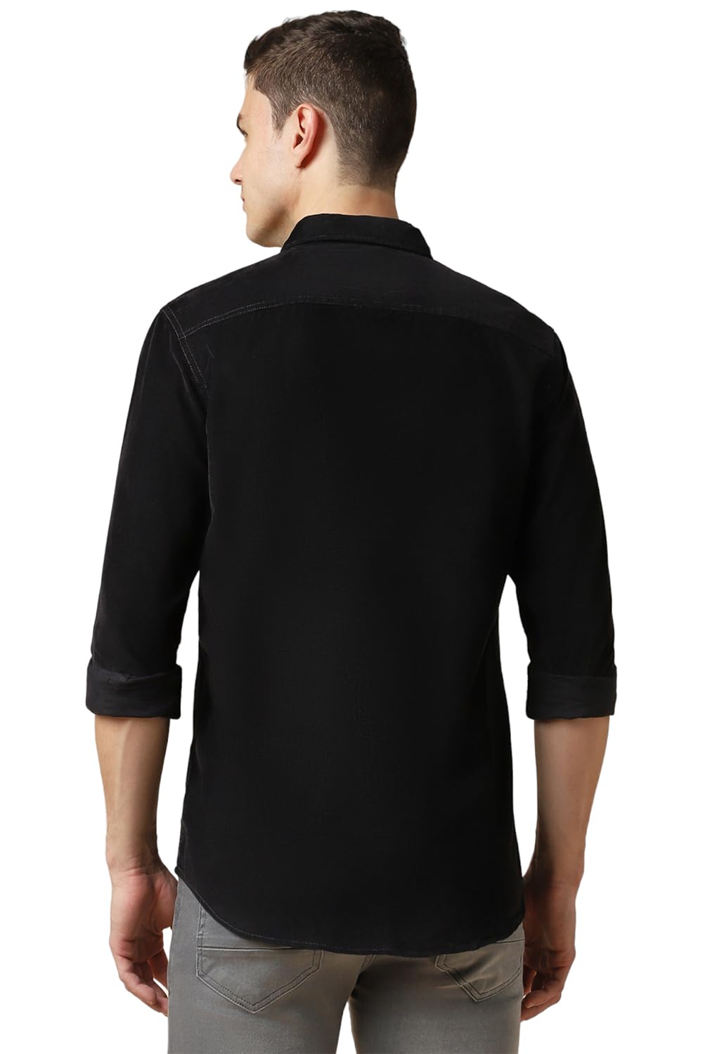 Allen Solly Men's Solid Regular Fit Shirt