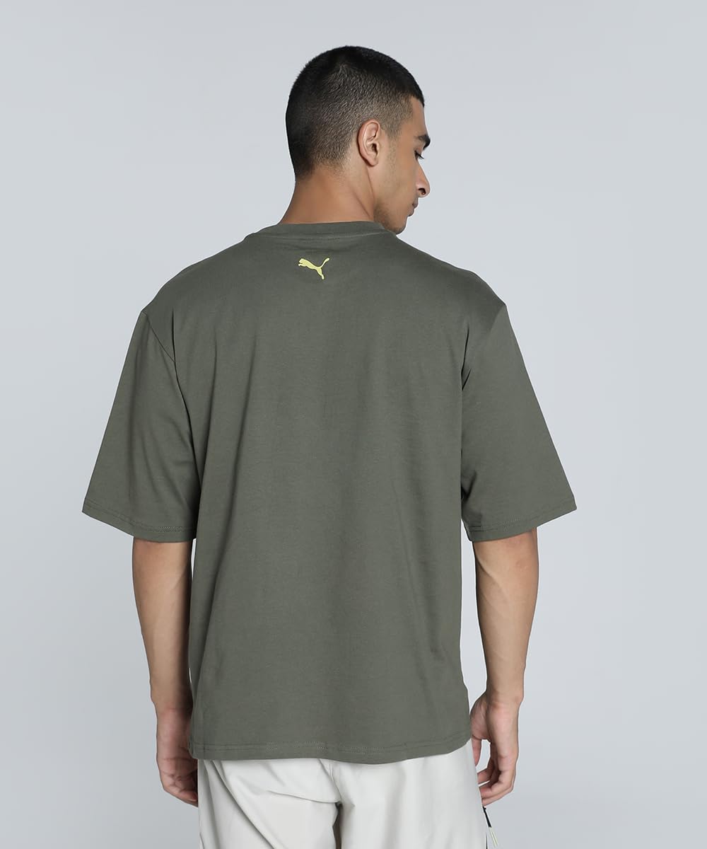 Puma Men's Solid Classic Fit T-Shirt