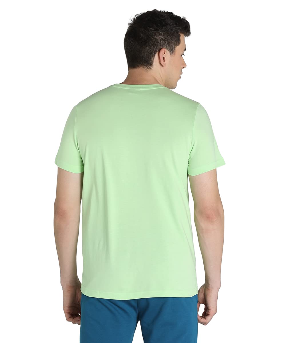 Puma Men's Letter Print Regular Fit T-Shirt