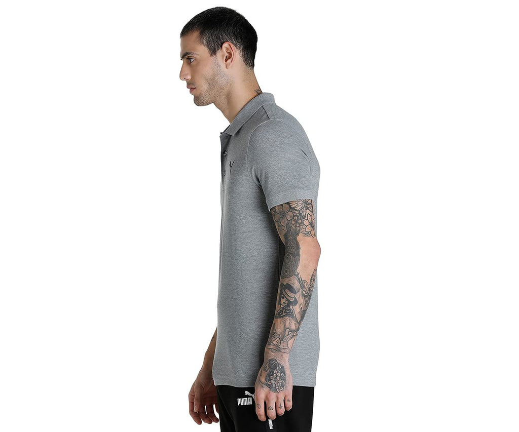 Puma Men's Letter Print Regular Fit T Shirt