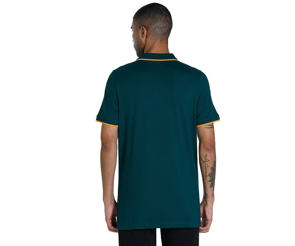 Puma Mens Slim Cotton Collar Tipping Polo