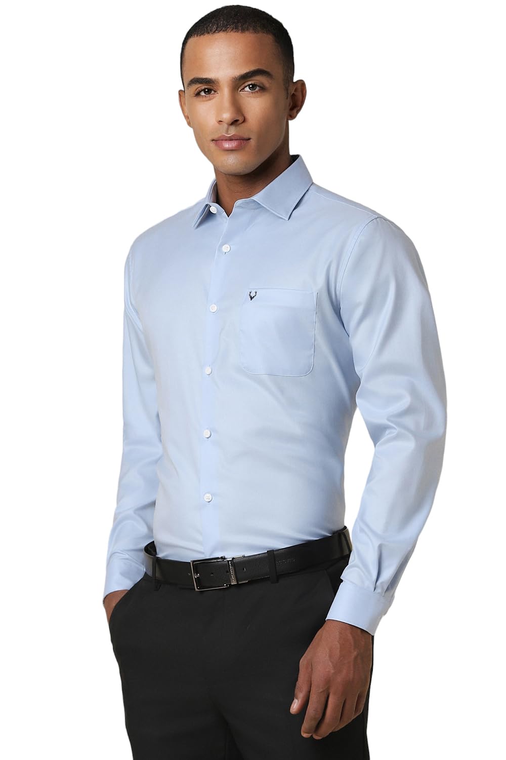 Allen Solly Men's Solid Slim Fit Shirt