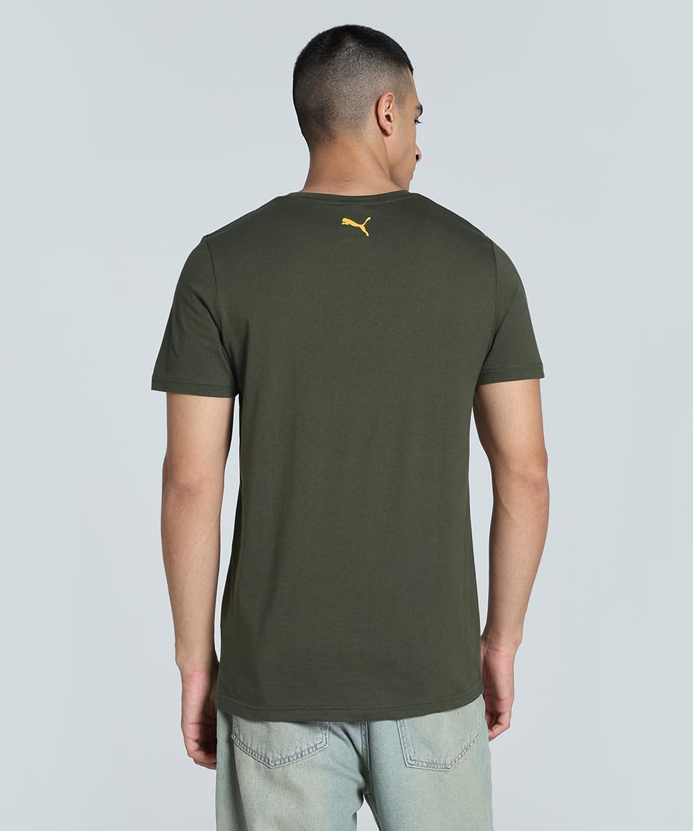 Puma Men's Solid Classic Fit Tees