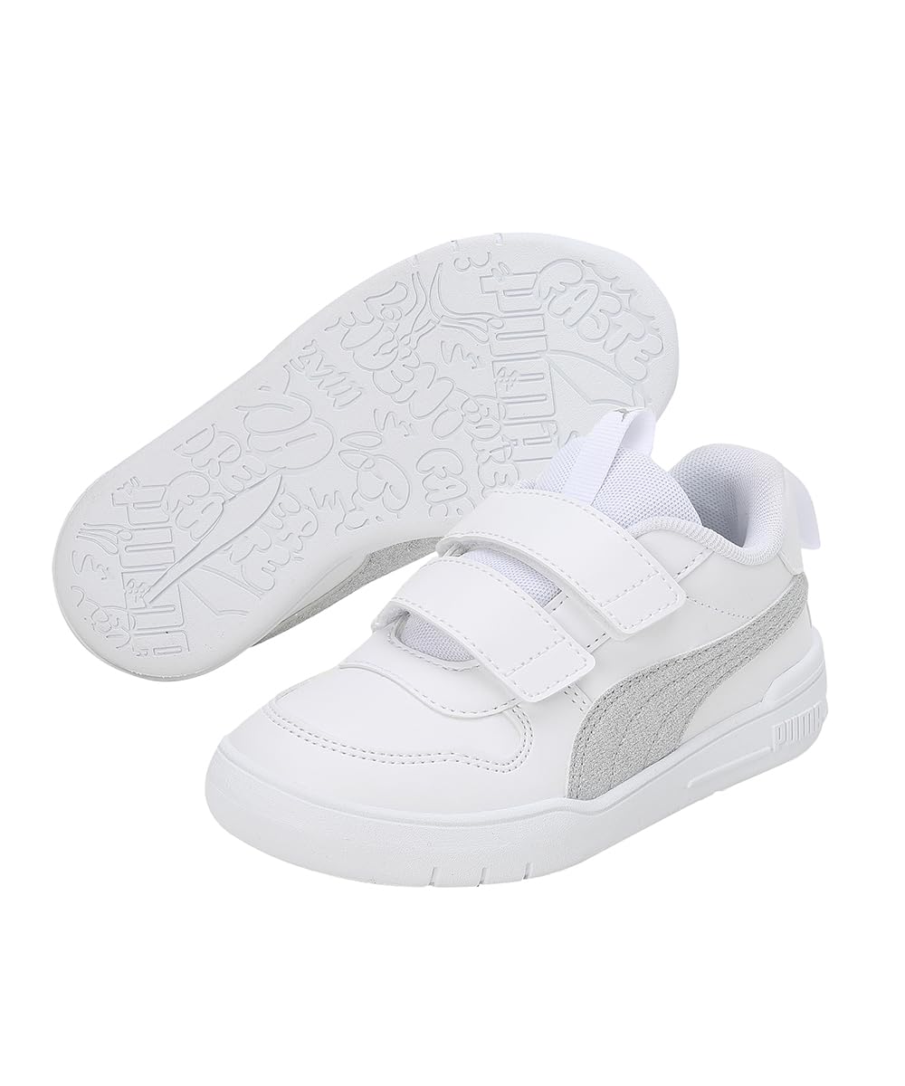 Puma Girls' Multiflex Glitz FS V Pre-School Sneaker