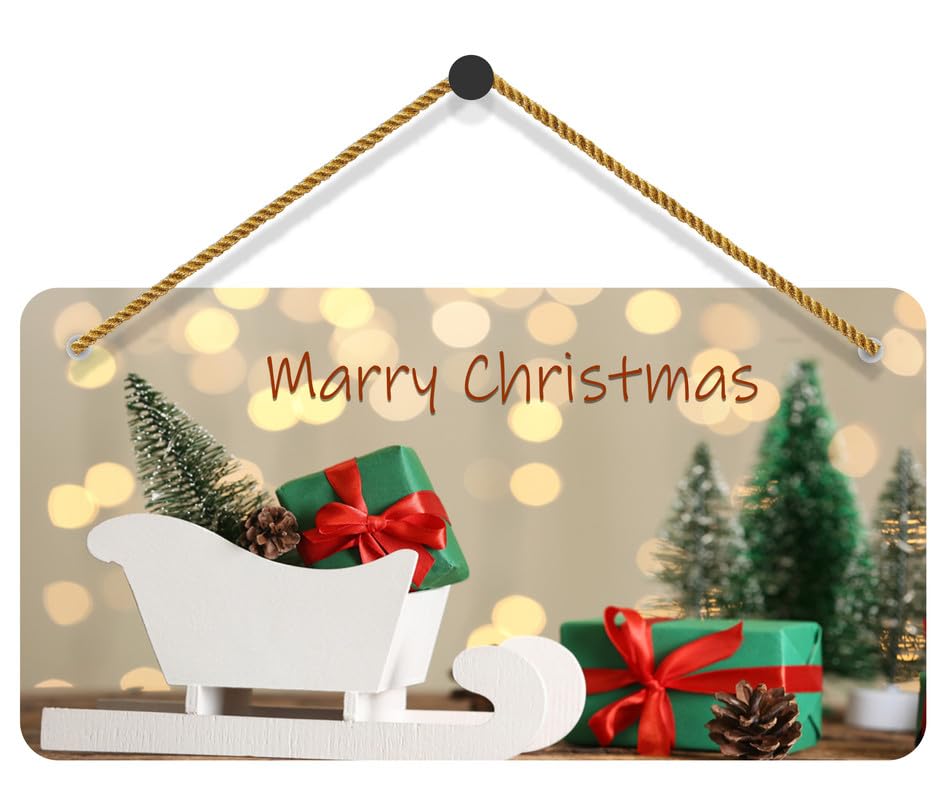 SAF UV Lamined Mdf Wall Hanging ||Merry Christmas Beautiful Home Decoration Wall Hanging|WS-WHAREC-23